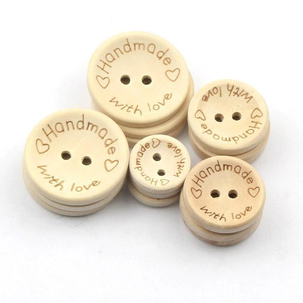 Handmade Wooden Buttons