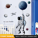 Cosmic Astronaut Wall Decals