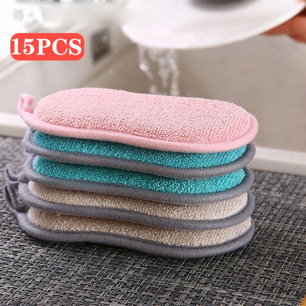 Double Sided Kitchen Cleaning Sponge