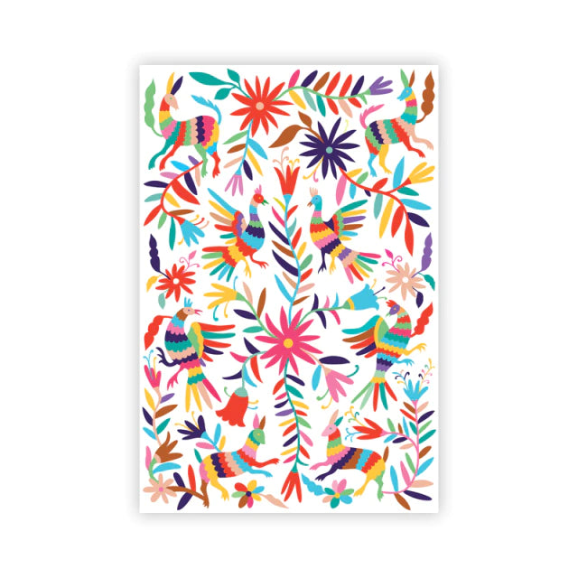 Mexican Otomi Wall Canvas