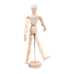Movable Jointed Wooden Doll