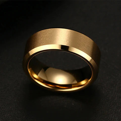Stainless Steel Charm Jewelry Ring