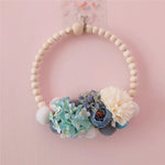 Floral Round Garland Door Decoration