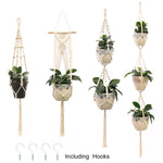 Handcrafted Macrame Hanging Plant Holder