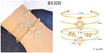 Boho Multi Layer Metal Chain Bracelet