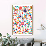 Mexican Otomi Wall Canvas