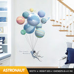 Cosmic Astronaut Wall Decals