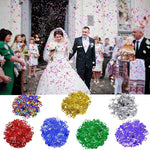 Multicolor Sparkling Heart Confetti