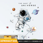 Cosmic Astronaut Wall Decals