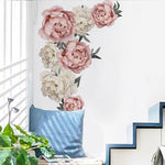 Pink Peony Wall Decals