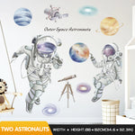 Cosmic Astronaut Wall Decals