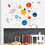 Kids Creative Solar System Wall Decal