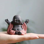 Cute Ceramic Happy Buddha Figurine