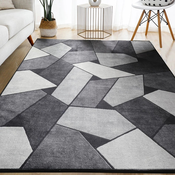 Soft and Fluffy Geometric Carpet