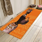 African Style Pattern Non-Slip Floor Mat