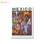 Mexico Scenery Wall Art Canvas Painting