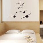 Flying Seabirds Wall Decal