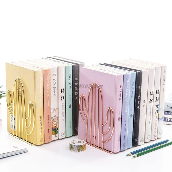 Creative Cactus Shaped Metal Bookshelf