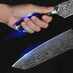 Kitchen Knives Damascus Pattern