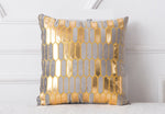 Luxurious Golden Thick Velvet Pillow Cover
