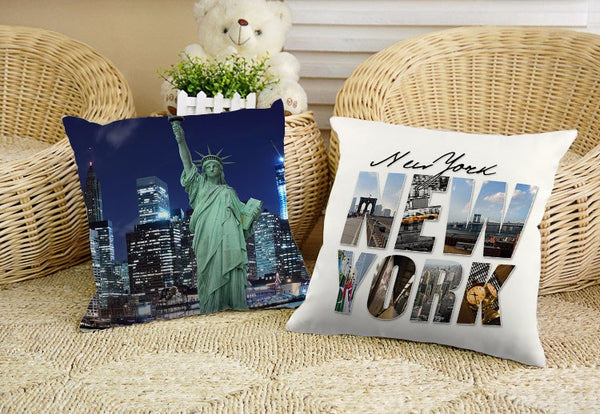 New York City Style Pillowcase