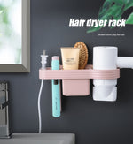 Hair Dryer Bathroom Rack
