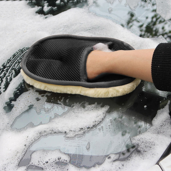 Microfiber Car Wash Soft Wool Gloves