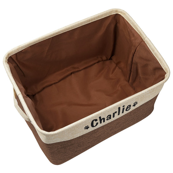 Personalized Foldable Storage Basket