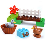 Building Blocks Farm Animals Toys