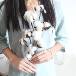 Naturally Dried Cotton Artificial Plants
