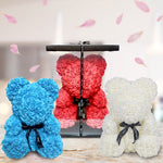 Foam Roses Teddy Bear