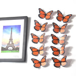 3D Monarch Butterfly Stickers