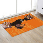 African Style Pattern Non-Slip Floor Mat