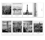 Famous City Scenery Wall Art Poster
