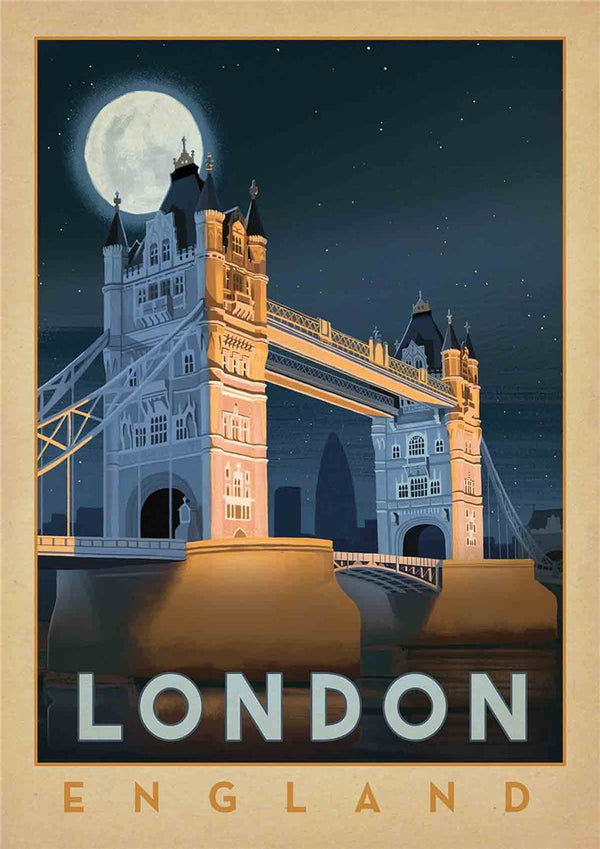 London England Vintage Poster