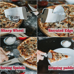 Multi-Purpose Stainless Steel Pizza Slicer