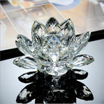 Lotus Crystal Figurine