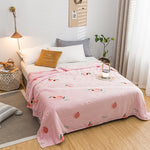 Peachy Pink Super Soft Flannel Blanket
