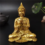 Golden Thailand Buddha Figurine