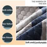 Soft Warm Flannel Velvet Mattress Cover