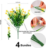 Artificial UV Resistant Flower Bundles