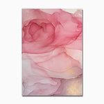 Marble Pink and Purple Abstract Wall Canvas