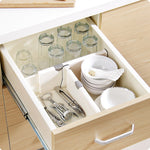 Retractable Silicone Rubber Drawer Divider