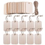 Rectangle Wood tags or Wooden Labels