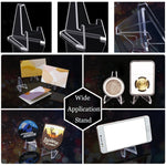 Acrylic Mini Easel Stands