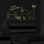 London City Silhouette Wall Decals