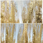 Gold Dripping Oil Canvas