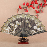 Spanish Dance Flower Folding Fan