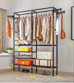 Simple Metal Frame Clothes Rack