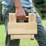 Wooden Foldable Non-Slip Stool